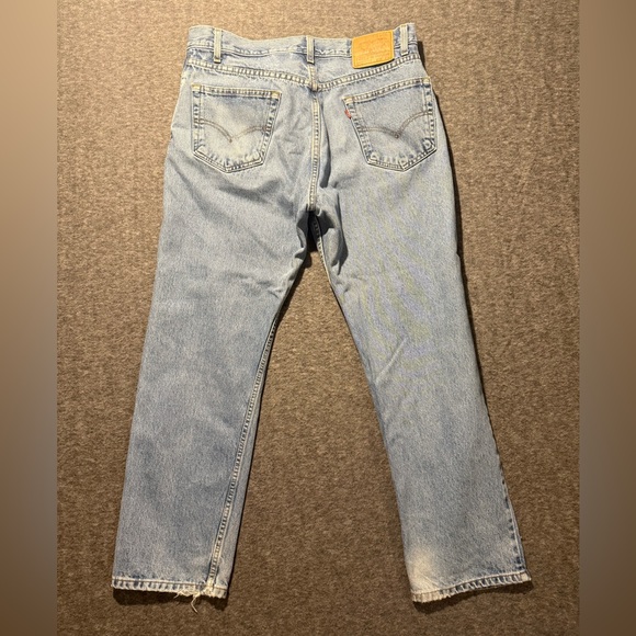Levis Vtg jeans men’s 36x30 blue Regular Straight fit cotton 2000 light faded - Picture 1 of 13
